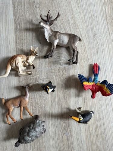 Schleich tiere set stück - 7,