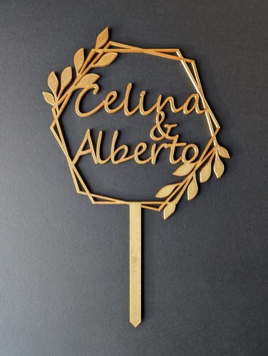 Cake topper personalisiert - cake,