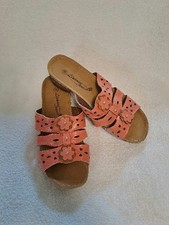 Elegante Sandalen / Pantoletten in lachs, Gr.39,   Zustand  Neuwertig