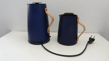 Stelton Wasserkocher 1,2l  EMMA x-210-7 + Thermoskanne  Emma 1l SET darkblue