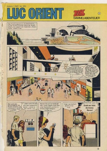 Original comic seiten - original, (aus