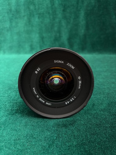Sigma zoom objektiv - 18–35, mm