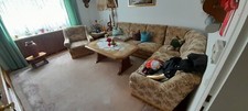 wohnzimmer couch mit schlaffunktion und sessel