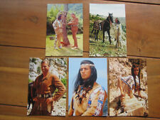 Winnetou Old Shatterhand Nscho-tschi 5 Foto von Dreharbeit Keine AK!