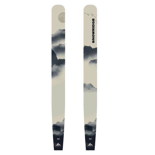 Backcountry skier mit schuppen - backcountry,