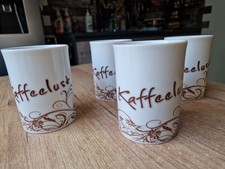 4er Set Kaffeebecher