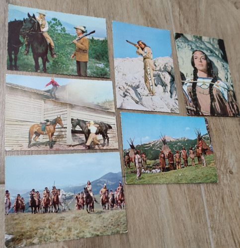 Konvolut postkarten winnetou - konvolut,