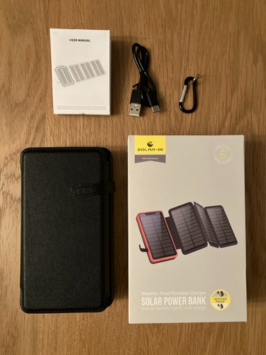 Solar powerbank 26800mah - 26800mah,, 4