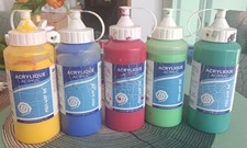 Acrylfarben konvolut - acrylfarben,