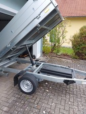 Autoanhänger Pkw Anhänger Rückwärtskipper Kipper Kippanhänger  Elektrisch