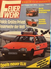Feuerwehr Magazin Nr. 8 August