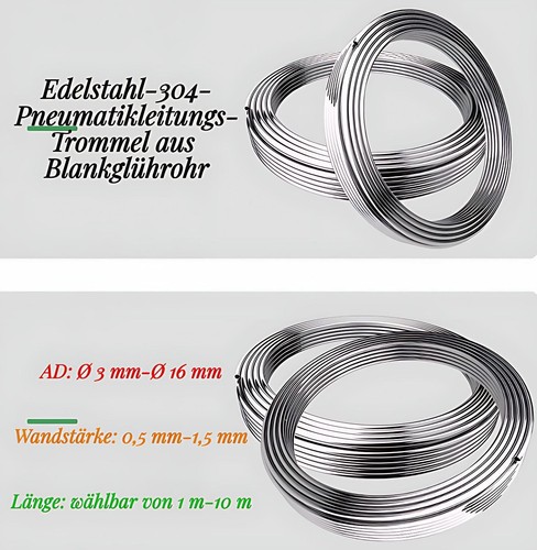 Edelstahl rohr 16mm - rohr, Ø