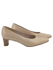 Gabor Damen Pumps Beige Leder