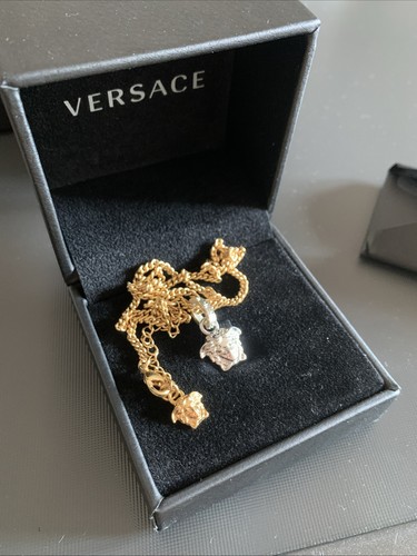 Versace medusa chain necklace - chain,