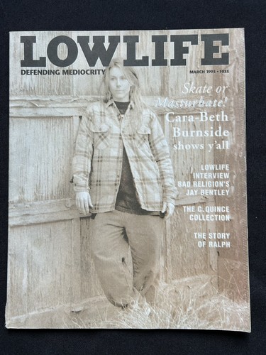 Low life magazine skateboard - life,