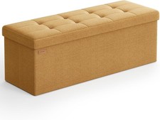 Ginger Stauraum Ottomane Bank 110cm Klappsitz Fußhocker Bettabschluss Hocker