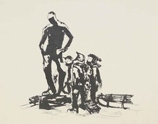 Heinz Olbrich - sledding in