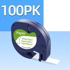 100PK DYMO LetraTag Refills