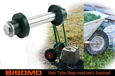 Steckachse Achse Radachse Stahl Ø 20x130mm Rad Schubkarre Sackkarre Bollerwagen 