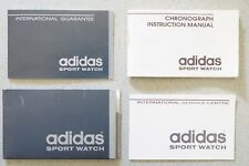 ADIDAS Sport Watch Chronograph Anleitung manual 0015/0018/0008/0012 multilingual