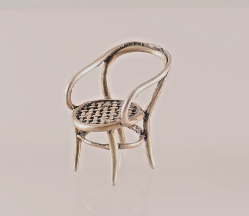 Silberfigur miniatur stuhl - miniatur,