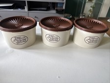 Tupperware Exclusiv Collection Vitage Vorratsdose 3 Set mit Deckel