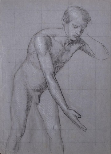 Karl müller männerakt - männerakt, studie