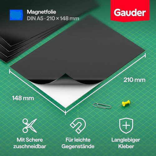 Magnetfolie magnetbogen din - din, a5