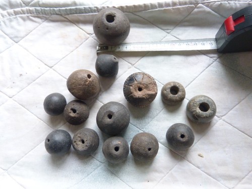Antik mali spindle whorls - mali,
