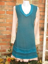 Kleid gefilzt Tunika Wolle