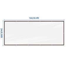 Wasserdichte Transparente Plane mit Ösen Schutzplane LKW Folie Klare Garten