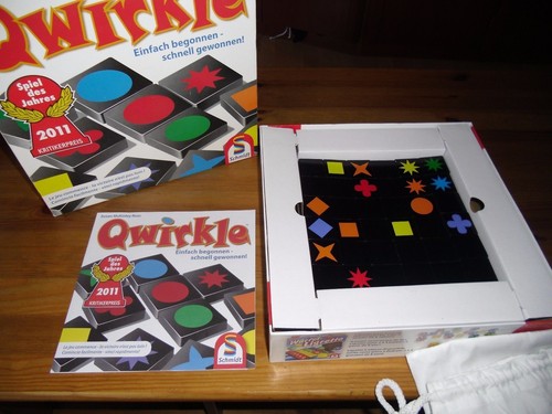Qwirkle-Spielsteine-