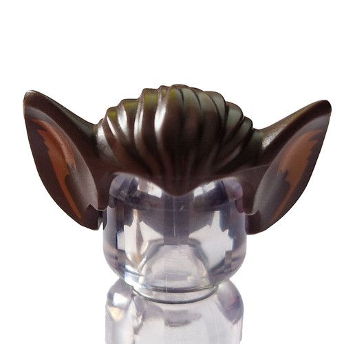 Lego minifig figur - figur, haar