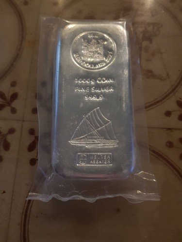 Fiji silberbarren 1000g - fiji,