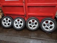 Volvo V70 II original Satz Alufelgen 6,5x16x43 mit Winterreifen DOT 23 Bj 2005