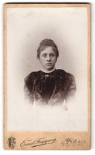 Fotografie Ernst Freygang, Penig i. S., Brückenstrasse, Porträt einer Frau 