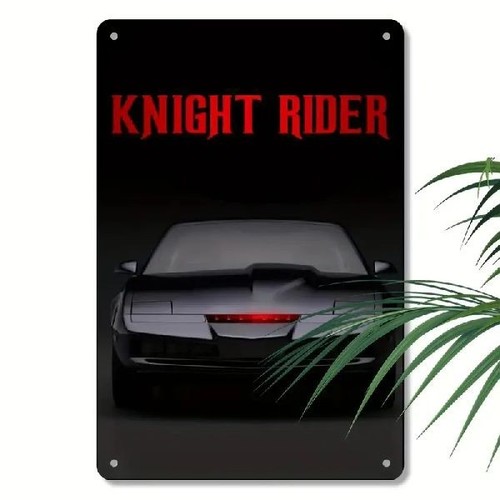 Blechschild knight rider - knight,