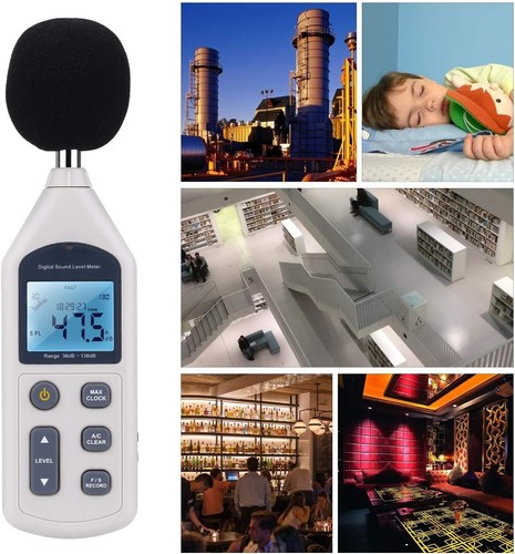 Schallpegelmessgerät 130db - schallpegelmessgerät, 30-130db