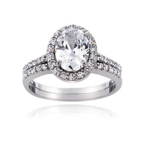 925 sterlingsilber 75ct cz - 925,