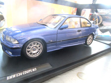 BMW M3 E36 3er Reihe Coupe 1996 blau blue violett Solido Metall RAR 1:18