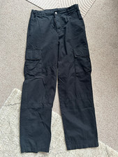 H & M Cargohose - schwarz - Größe 164 - 100 % Baumwolle H&M CARGO