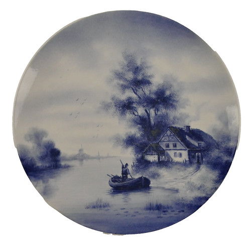 Delft wandteller 26 cm - wandteller,
