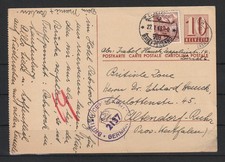 Schweiz Ganzsache Karte  ZuF