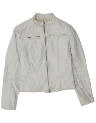 Vintage damen crop lederjacke - vintage,