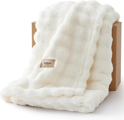 Kuscheldecke flauschig bubble - flauschig,