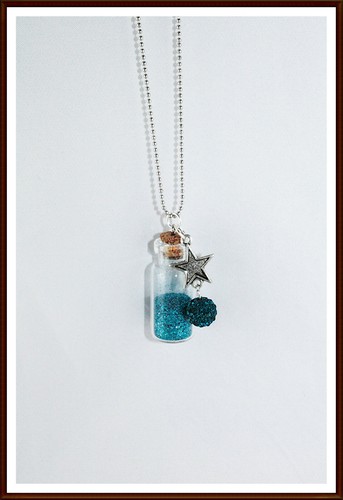 Kette feenstaub flasche - kette,