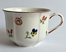 VILLEROY & BOCH Jumbo Tasse Teetasse Modell PETITE FLEUR Höhe 7,2 cm NEUWERTIG