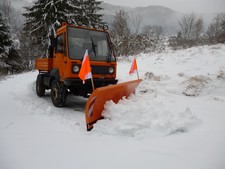 Schneepflug Schneeschild