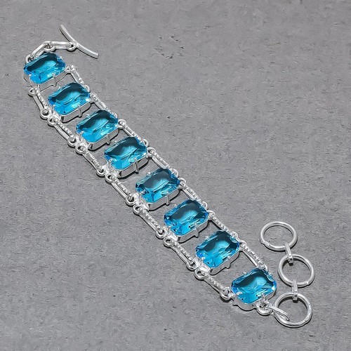 Facettierter london blautopas - facettierter,