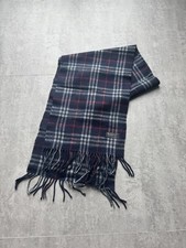 Burberry Schal Vintage | Navy | Guter Zustand  • Stil: Klassisches Nova Check